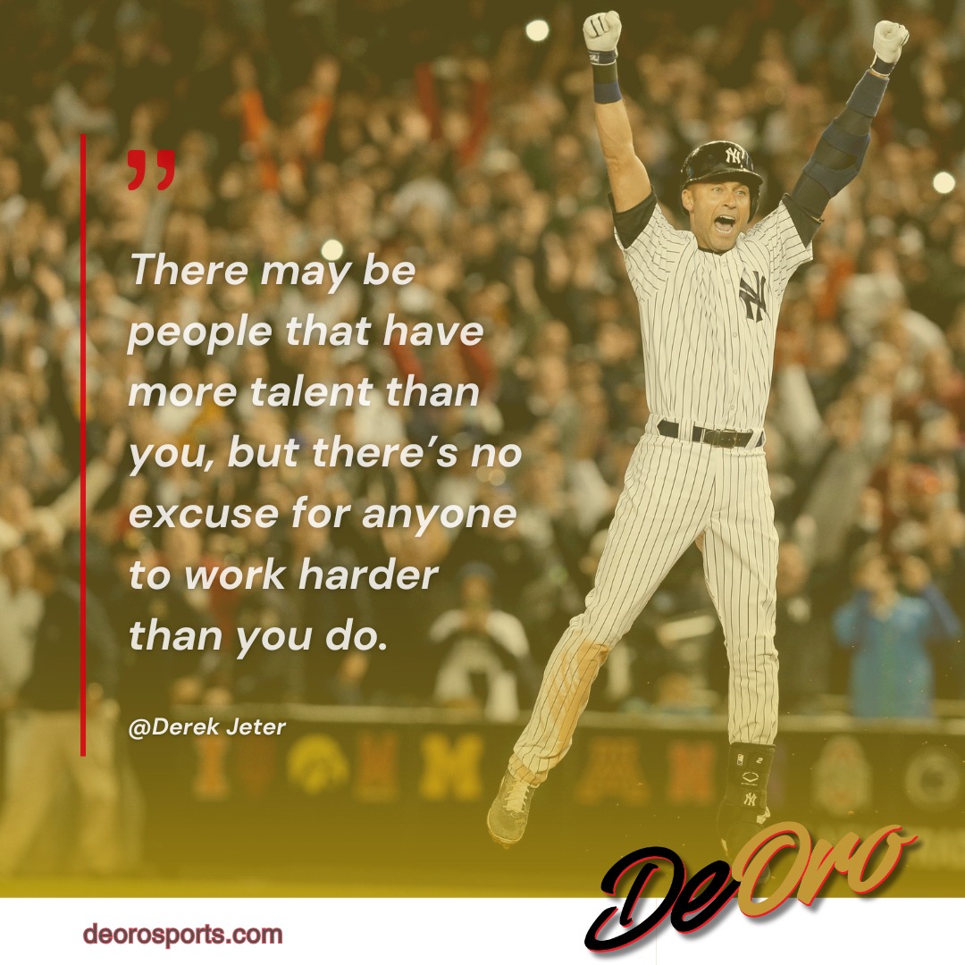 Words of Gold ⚾
Chase greatness. Trust the grind. Whether you're on the field or off, every moment is a chance to grow.
Let this quote spark your passion and keep your fire burning. 🔥🧢
#WordsOfGold #DeOroSports #BaseballMindset #FuelTheFire #PlayWithPurpose #SoftballStrong #GameDayMotivation #GloveGameStrong
