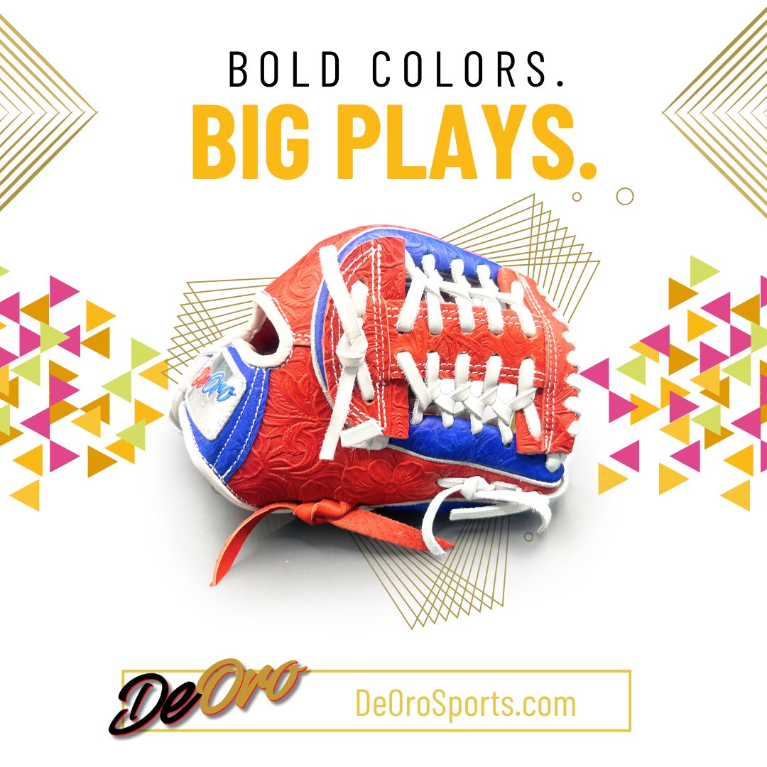 🔥 Make noise with every catch. Play it bold with DeOro! 🧤🐆
#DeOroPlayer #PlayItBold #BaseballStyle #SoftballGear #BoldMoves