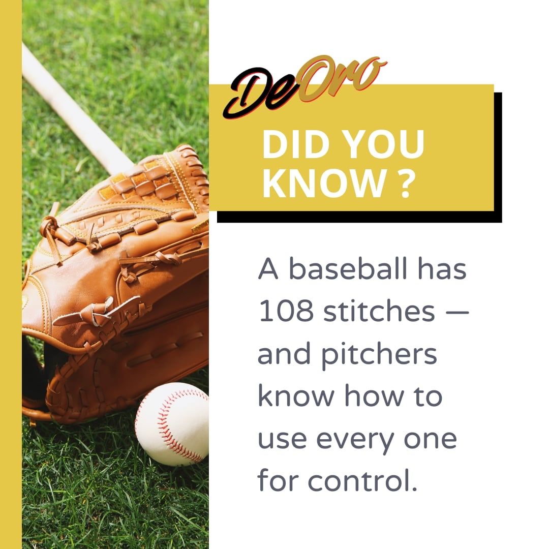 🧵⚾ A baseball has 108 stitches — and pitchers know how to use every single one for control! 🎯🔥
#BaseballFacts #PitchingPower #MLBTrivia #DidYouKnow #BaseballNation #PlayBall