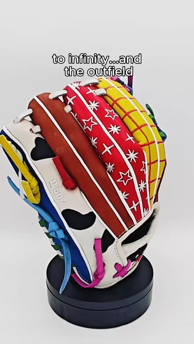 To infinity and? 🤖Visit us at deorosports.com#customgloves #custom #deorosports #baseball #baseballgloves #softball #softballgloves #mlb #gloves #fyp #trending #viral #foryourpage #foryou