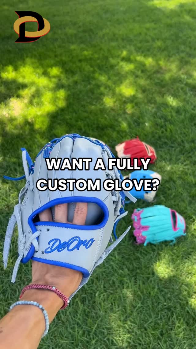 Say less! we got you on this! ✨Visit us at deorosports.com#customgloves #custom #deorosports #baseball #baseballgloves #softball #softballgloves #mlb #gloves #fyp #trending #viral #foryourpage #foryou