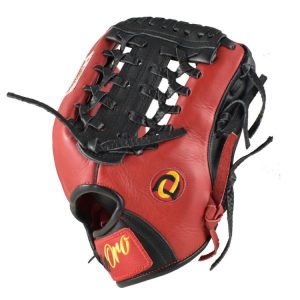 11.50" Baseball Single Welting Modified Trapeze Infield Red-Black Glove