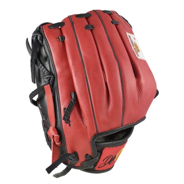 11.50" Baseball Single Welting Modified Trapeze Infield Red-Black Glove