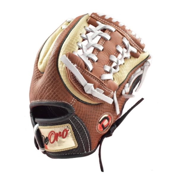 11.50" Baseball Youth Royal Welting Modified Trapeze II Infield Glove Snake Tobacco-Bone Glove