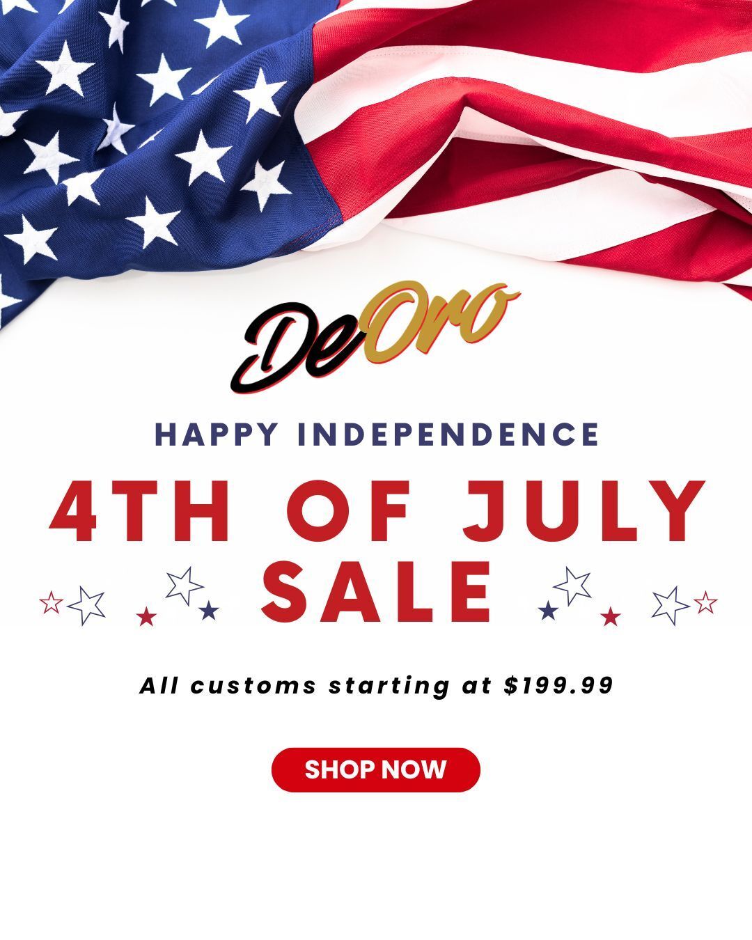 Celebrate the holiday in style! 🇺🇸 Check out the deals featured and gear up for the season.DeOro Sports
Custom yours now at deorosports.com#deorosports #customgloves #baseball #softball #fyp