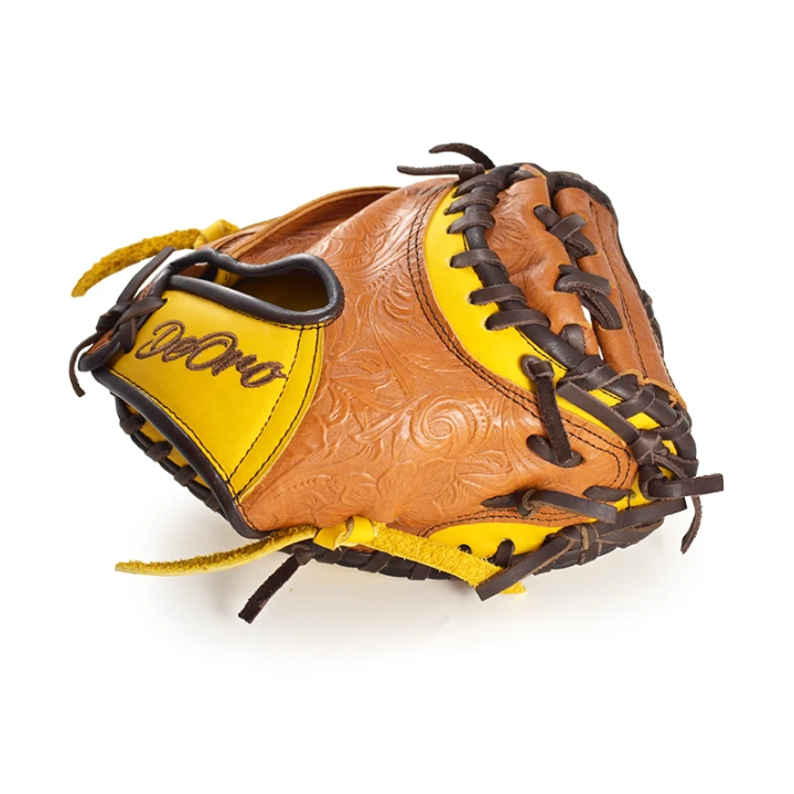 32.50" Baseball Catcher Honey Floral-Coffee Glove
