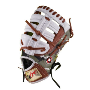 12.50" Baseball First Base White-Green Camo Glove