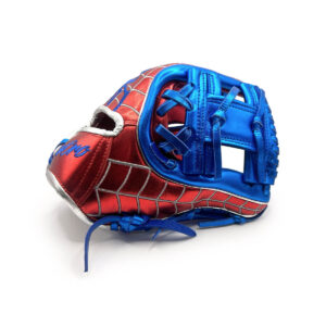 11.50" Spider I Web Metallic Red-Blue Glove