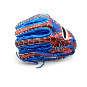 11.50" Spider I Web Metallic Red-Blue Glove