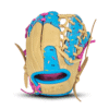 10.50" Ice Cream Trapeze Net Web Bone Blue-Pink Glove