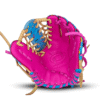 10.50" Ice Cream Trapeze Net Web Bone Blue-Pink Glove