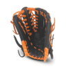 11.75" Closed Back Trapeze Net Web Black Honey Black