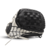 12" Spider Basket Web Black White Glove