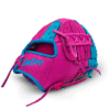 12" Ice Cream Triple X Pink-Blue Croc Web Glove