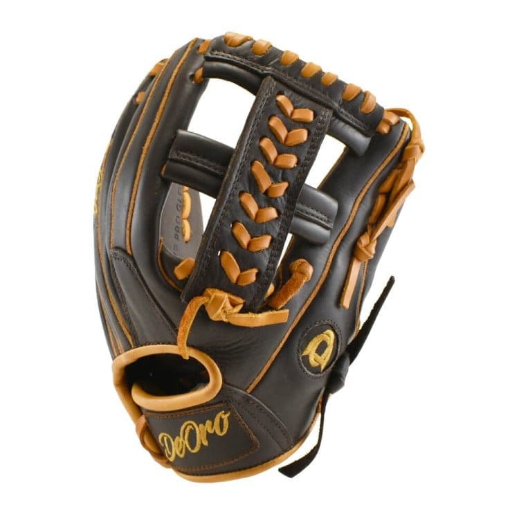 11.75" Baseball Double T-Crossed Infield Brown-Dark Honey Glove - Image 2