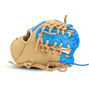 10.50" Ice Cream Trapeze Net Web Infield Bone Blue Glove