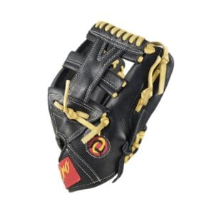 12.50" Baseball Single Y Web Infield Black-Bone Glove