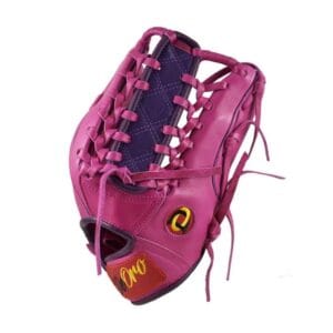 12.50" Softball Single Trapeze Net Outfield Fuchsia-Purple Glove
