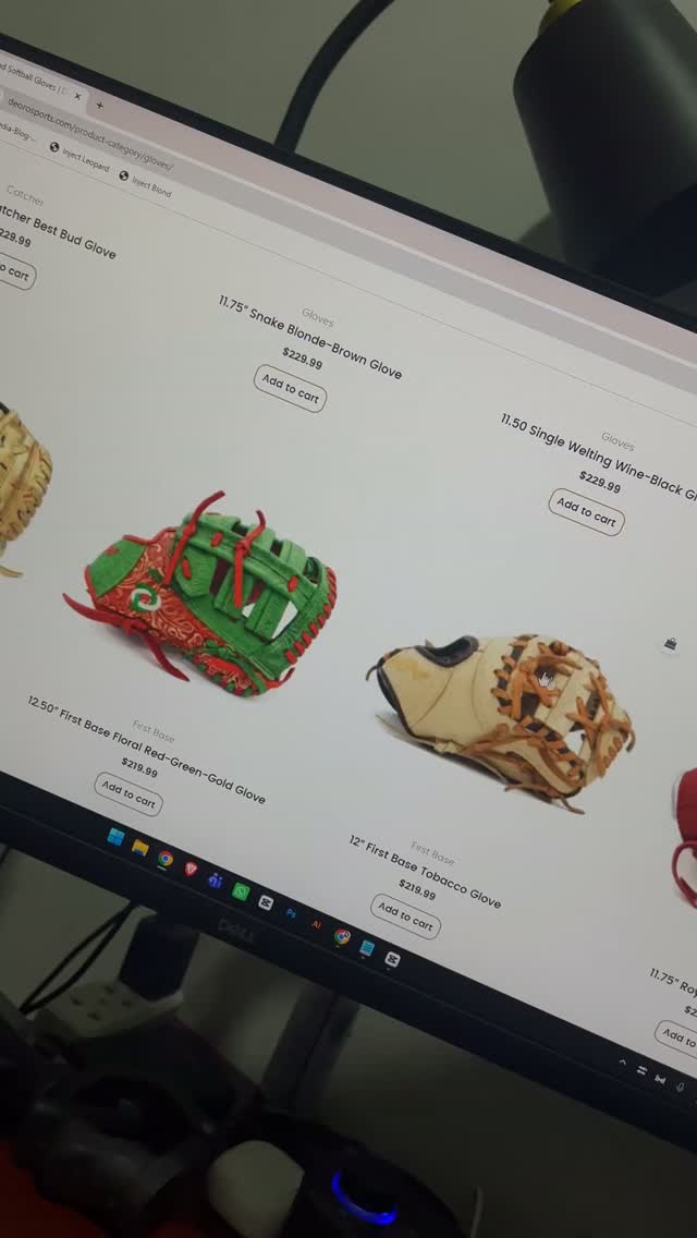 POV: You said you were “just looking…” 👀And now you’re 30 minutes deep into designing your dream glove. 😂🧤Pick your colors, web, leather, laces, name, number, and more with our NEW DeOro Custom Ice Cream Glove Builder.You weren’t planning to buy a new glove…
You just accidentally designed your perfect one. 😮‍💨🔥Ready to make yours?DeOro Sports
Custom yours now at deorosports.com#deorosports #customgloves #baseball #softball #fastpitch