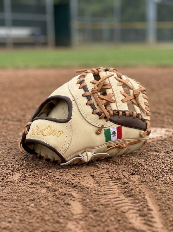 Rep your roots on the diamond. 🇲🇽 Nothing beats the classic look of premium leather hitting the dirt, customized perfectly to represent where you're from.DeOro Sports
Custom yours now at deorosports.com#deorosports #customgloves #baseball #softball #fyp