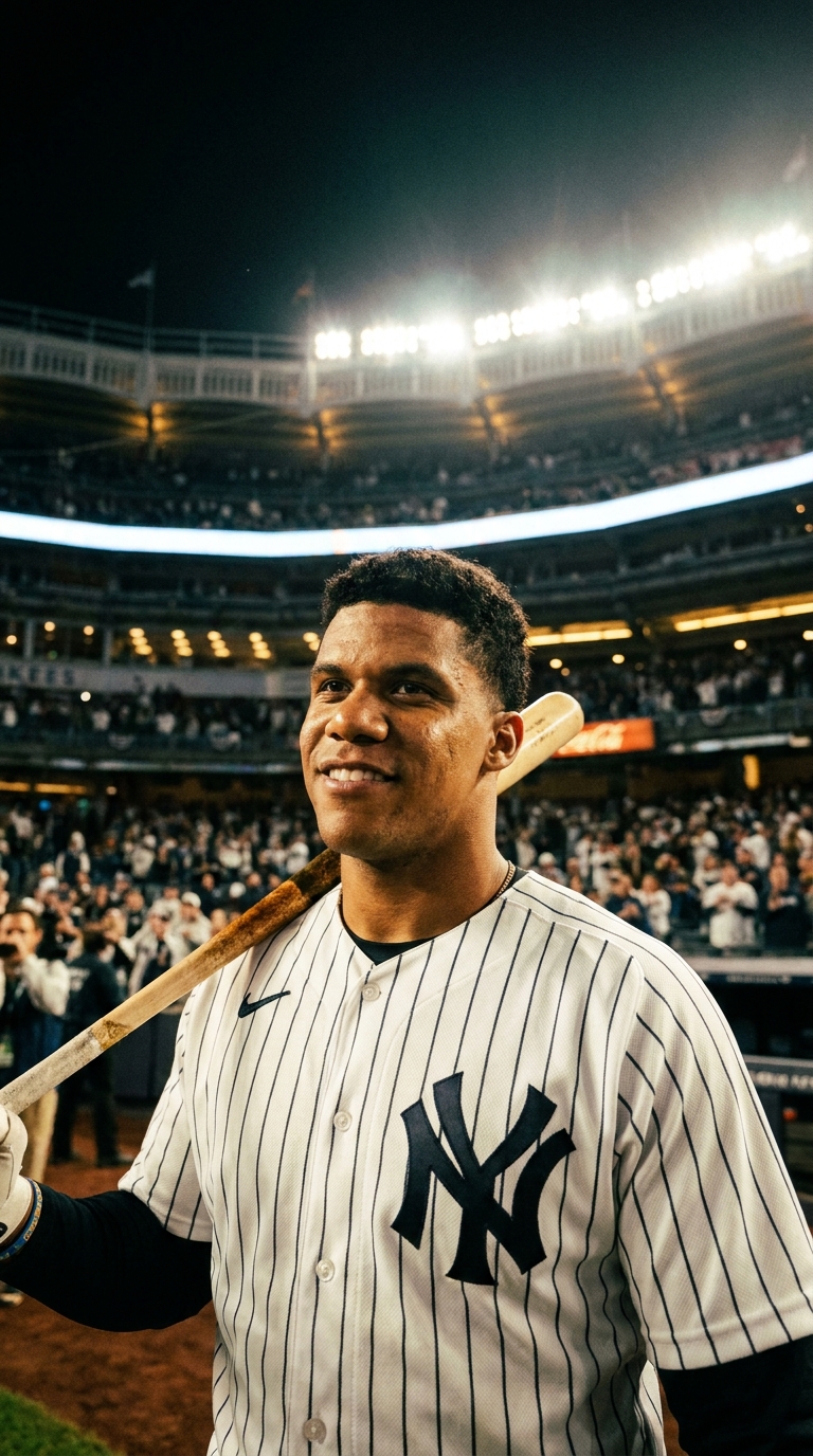 ⚾️ Juan Soto — The Art of Hitting.From the Dominican Republic to the bright lights of Major League Baseball, Juan Soto has played the game with uncommon patience, power, and confidence. A teenage phenom became a World Series champion and one of baseball’s most feared hitters—proving that greatness has no age limit.This is the story of Juan Soto. 🇩🇴⚾️#JuanSoto #MLB #Yankees #Baseball #BaseballHistory #SportsHistory #BaseballLegend #SportsHeritage #DeOroSports #Soto⚠️ DISCLAIMER: This video is created for educational, historical, and entertainment purposes. It is an independent fan-made production and is not affiliated with or endorsed by Juan Soto, MLB, the New York Yankees, the Washington Nationals, or any other organization shown. All trademarks, names, and imagery belong to their respective owners.