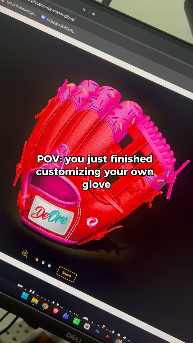 POV: You just finished creating the glove you’ve always wanted. 😮💨🧤🔥Now comes the hard part… waiting for it to become REAL. 👀Design every detail of your DeOro Ice Cream Glove with our NEW Custom Glove Builder and bring your vision to life.🎨 Your colors
🧤 Your design
⚾ Your gloveDeOro Sports
Custom yours now at deorosports.com#deorosports #customgloves #baseball #softball #fastpitch