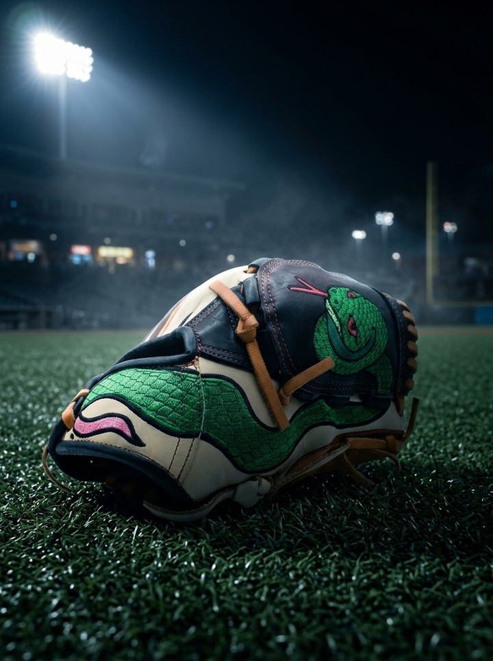 Ready to strike under the bright lights. 🏟️✨ Step onto the turf with a cold-blooded custom design that’s built for primetime playmaking.DeOro Sports
Custom yours now at deorosports.com#deorosports #customgloves #baseball #softball #fyp