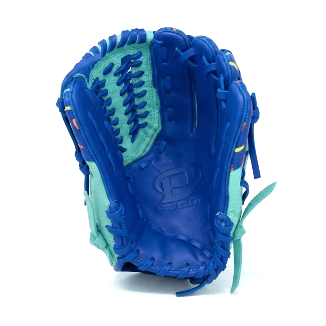 11.75" Ice Cream Crocodile Mint–Royal Blue Glove