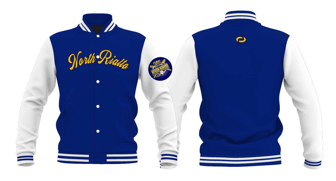 Custom Embroidered Letterman Jacket - Image 2